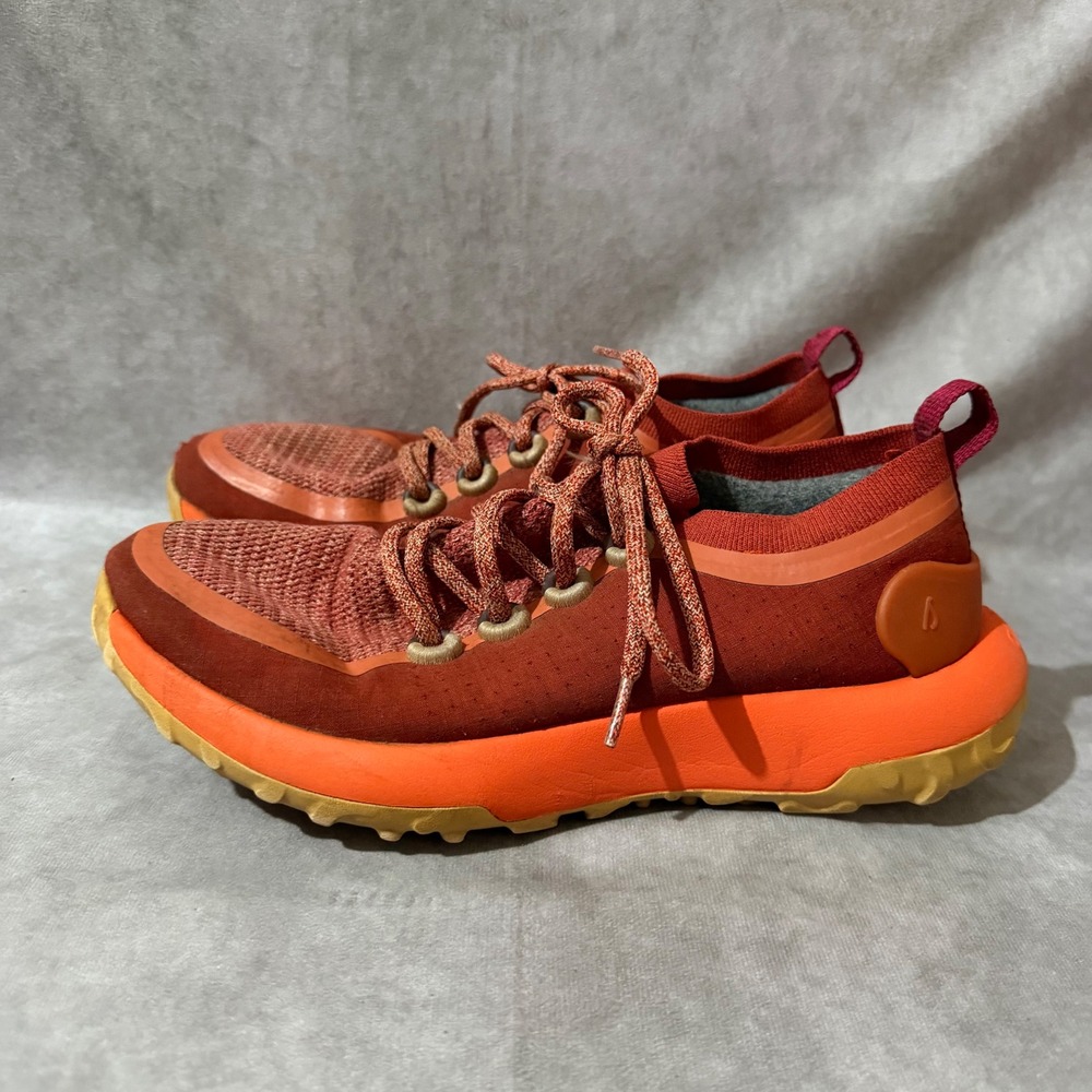 Allbirds Trail Runners SWT Mens 12 Orange Good Sustainable Hiking Sneakers - Picture 5 of 7
